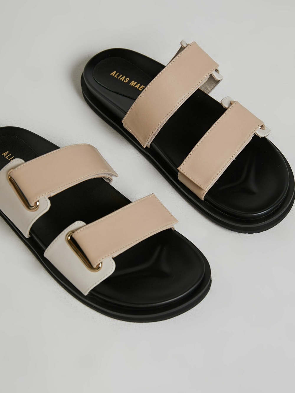 Alias Mae Double-Strap Slide Sandal